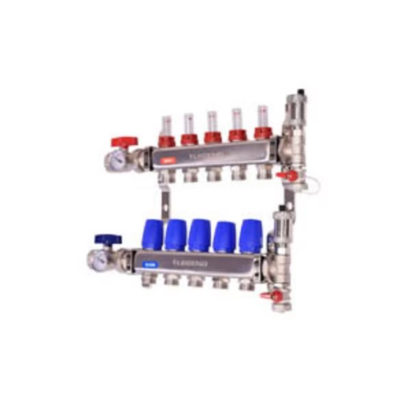 8 PORT SS MANIFOLD /W PURGE, Legend Valve, Mfr#: 8330P-10-8